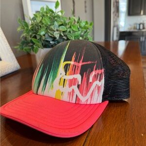 Colorful Graphic Trucker Hat